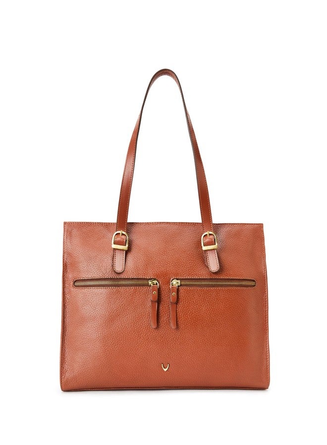 Hidesign Women Tote (Tan) - Image 1